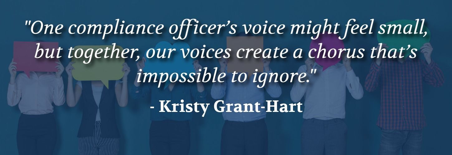 A group of six professionals in business attire walks together in a bright office hallway, holding folders and appearing in engaged discussion.